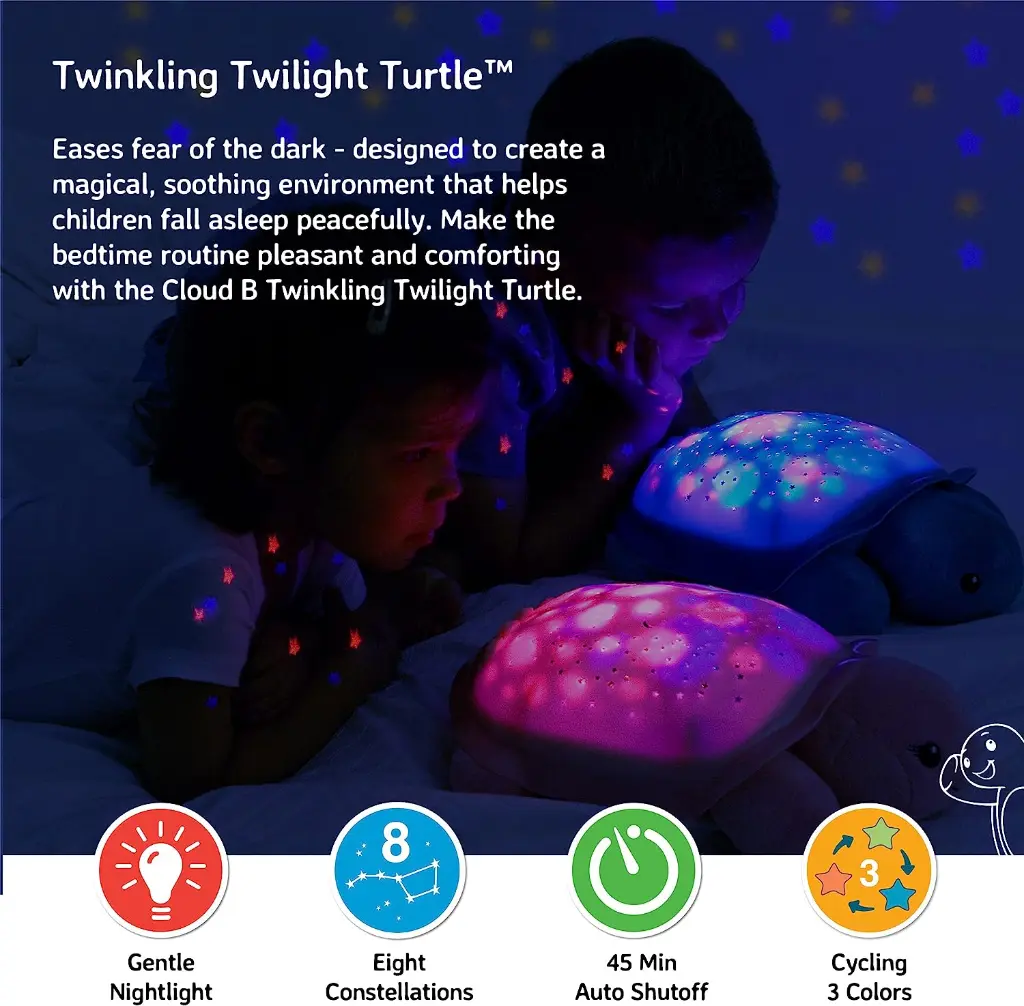 Twinkling Twilight Turtle® - Pink - Picture # 2.webp