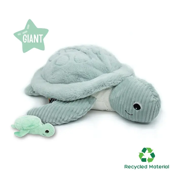 Sea Turtle Mom and Her Baby (Giant - Mint)