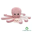 Octopus Mom and Her Baby (Pink)