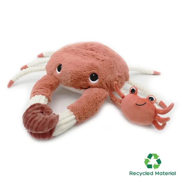 Crab Mom and Her Baby (Terracotta)