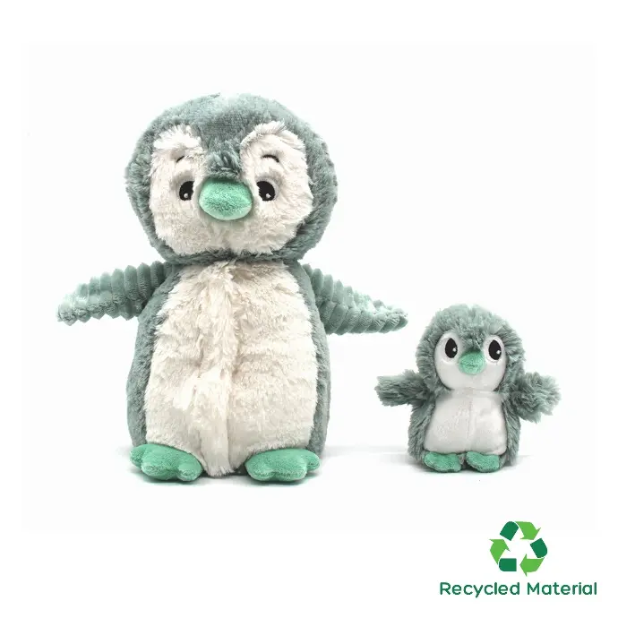 Penguin Mom and Her Baby (Mint)