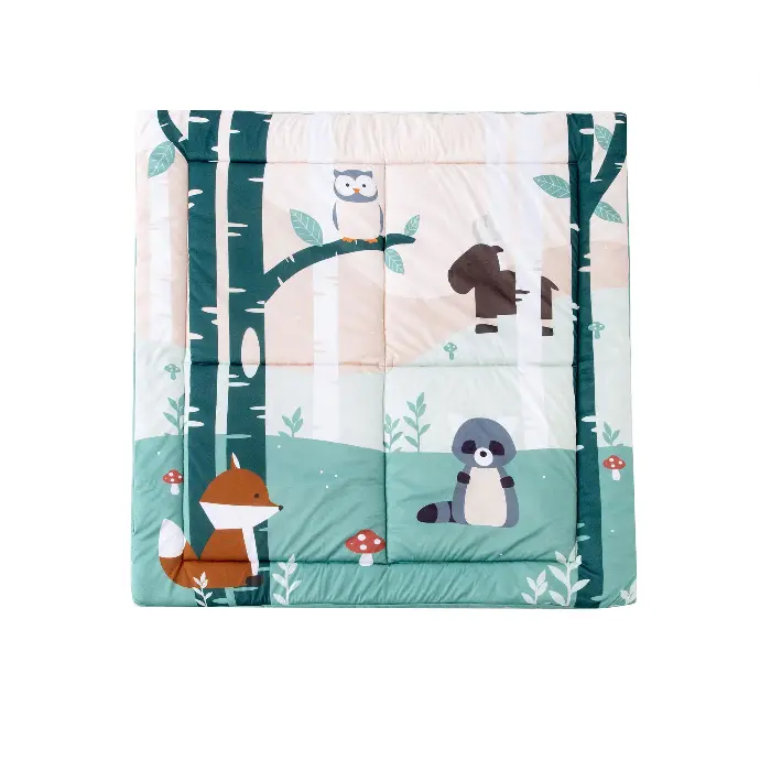 Patchwork Play Mat - Forest