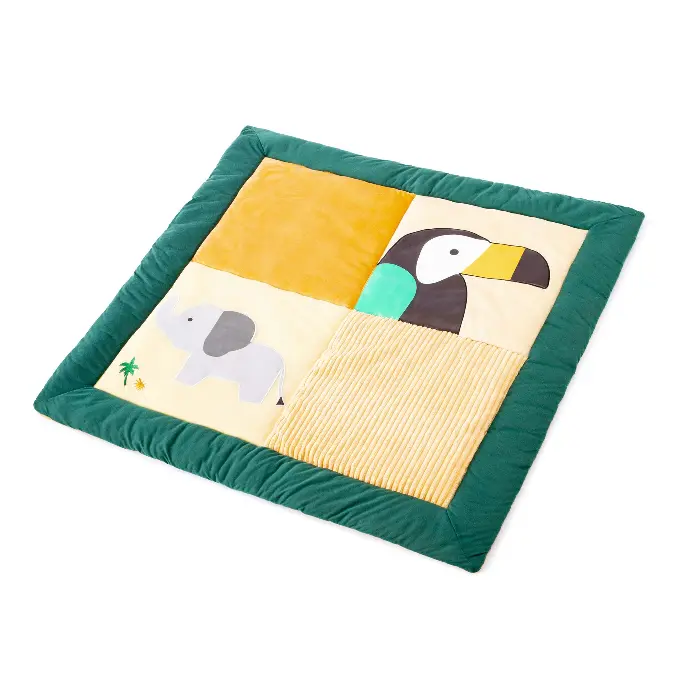 Patchwork Play Mat - Jungle