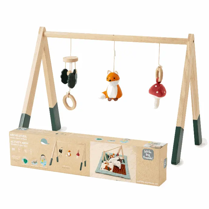 Wooden Activity Arch - Forest