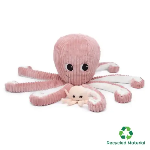 [LPT-74101] Octopus Mom and Her Baby (Pink)