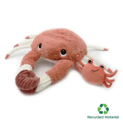 [LPT-74600] Crab Mom and Her Baby (Terracotta)