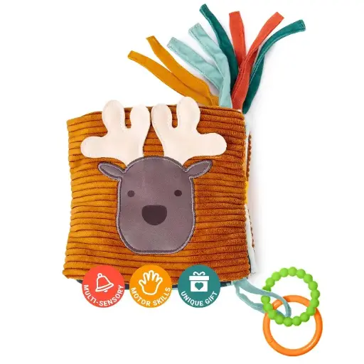 [LBF-304485] Soft Activity Book 2-in-1 - Forest